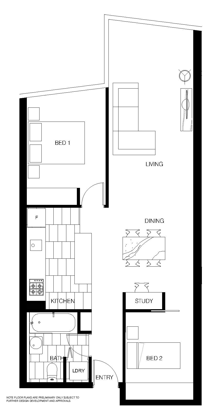 1115/18 Mount Alexander Rd, Travancore, VIC 3032